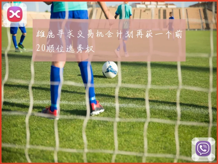雄鹿寻求交易机会计划再获一个前20顺位选秀权